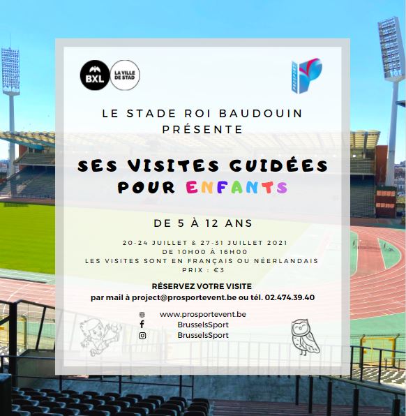 Visites stade Roi Baudouin